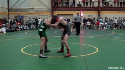 132lbs Match Jake Spiess (Delta) vs. Tony Cheloni (Marmion)