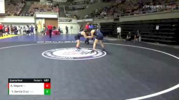 164 lbs Quarterfinal - Yaretzi Garcia Cruz, Windsor High School Wrestling vs Audrey Segura, Redwood High School Wrestling