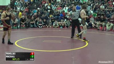 126lbs Quarter-finals Alex Mackall (Walsh Jesuit) vs. Jimmy Pawelski (Montini)