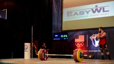 Anthony Pomponio 157kg/346lb Snatch At The AO