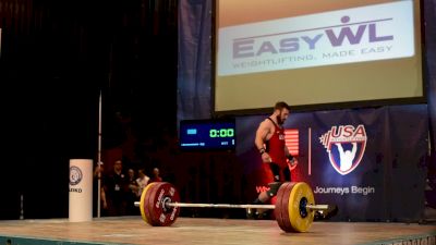 Anthony Pomponio 155kg/342lb Snatch At The AO