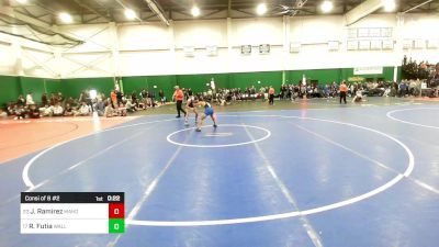 118 lbs Consi Of 8 #2 - Joseph Ramirez, Mahopac vs Rocco Futia, Wallkill