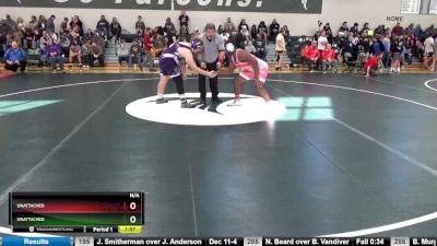 220 lbs Round 1 - Anthony Flores, Susan Moore Hs vs Ramond Pearson, Saks Sr