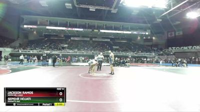 220 lbs Champ. Round 1 - Jackson Ramos, Vista Del Lago vs Sepehr Hojati, Granite Bay