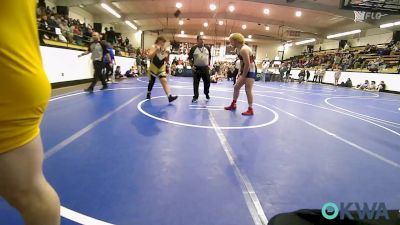 195 lbs Quarterfinal - Brohk Townley, Team Tulsa Wrestling Club vs Orion Browning, Salina Wrestling Club