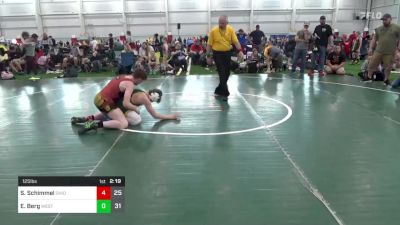 125 lbs Pools - Stran Schimmel, Ohio Gold 14K vs Easton Berg, West Virginia Wild