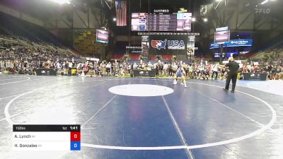 112 lbs Rnd Of 64 - Avery Lynch, Michigan vs Haley Gonzales, New York