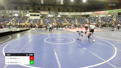 75 lbs Consi Of 16 #2 - Lute Paulsen, North Park vs Alex Montoya, Ortega Middle School