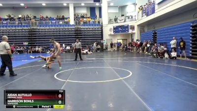 113 lbs Semifinal - Harrison Bohls, NAPOLEON vs Aidan Autullo, FREMONT ROSS