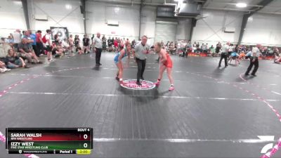 120 lbs Round 1 - Sarah Walsh, RPA Wrestling vs Izzy West, Five Star Wrestling Club