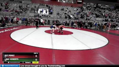 49 lbs Quarterfinal - Avy Perez, CA vs Libby Roberts, WA