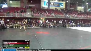 138 lbs Round 2 (8 Team) - Jaden McFarland, Columbus vs Devan Schmit, Norfolk