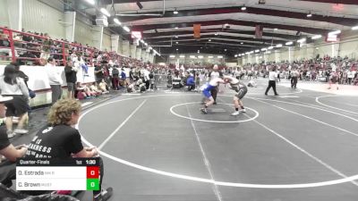 215 lbs Quarterfinal - Omar Estrada, NM Royalty vs Cohen Brown, Mustang Wc