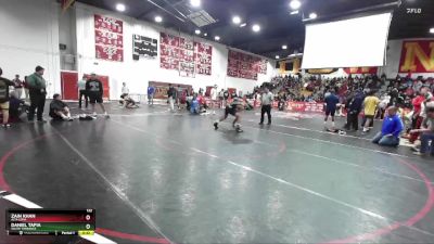 132 lbs Cons. Round 3 - Daniel Tapia, South Torrance vs Zain Khan, Alta Loma