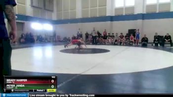 102 lbs Round 1 (4 Team) - Brady Harper, Penn vs Peter Janda, Hobart