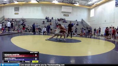 220 lbs 3rd Place Match - Keagan Martin, Madman Wrestling Academy LLC vs Hadyn Ball, Triton Central Wrestling Club