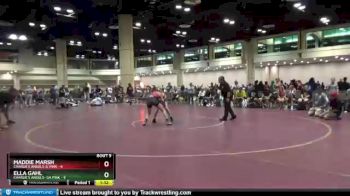 120 lbs Quarters & Wb (16 Team) - Ella Gahl, Charlie`s Angels- GA Pink vs Maddie Marsh, Charlie`s Angels-IL Pink