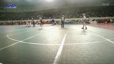 100 lbs Round Of 64 - Weslee Lindsey, Bethel vs Cooper Wheeler, Owasso Junior High