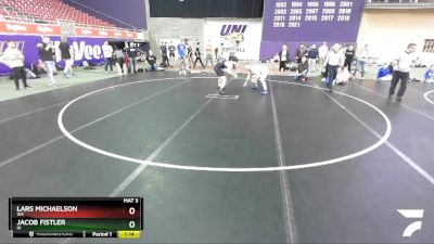 170 lbs Semifinal - Jacob Fistler, IA vs Lars Michaelson, WA