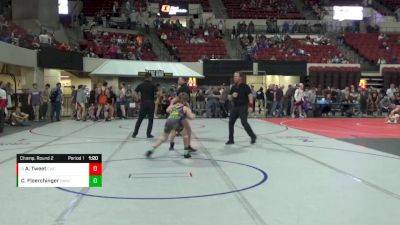 102 lbs Champ. Round 2 - Ashyr Tweet, Fairfield Wrestling Club vs Cael Floerchinger, North Montana Wrestling Club