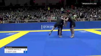 CLAY LANDON MAYFIELD vs DANTE SCOTT LEON 2021 World IBJJF Jiu-Jitsu No-Gi Championship