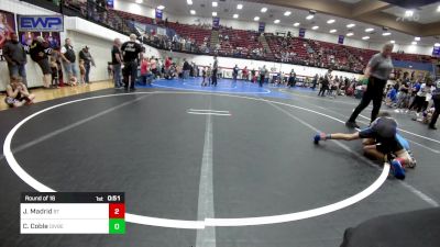 67 lbs Round Of 16 - Jessen Madrid, BullTrained vs Cooper Coble, Division Bell Wrestling