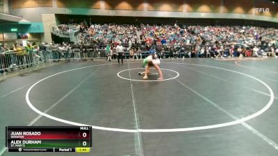 165 lbs Prelim - Alex Durham, St. Mary`s vs Juan Rosado, Wooster