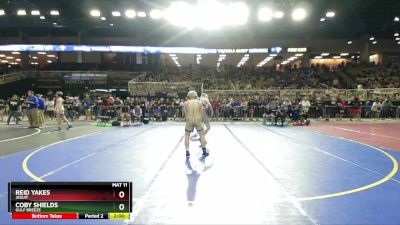 2A 126 lbs Champ. Round 1 - Coby Shields, Gulf Breeze vs Reid Yakes, Jesuit