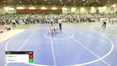 86 lbs Semifinal - Crue Jolley, Payson Pride Wrestling vs Gunnar Wilson, Salem Elite MC