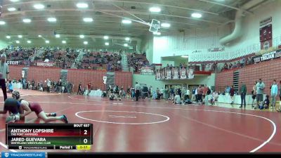 126 lbs Cons. Round 2 - Jared Guevara, Whiteland Wrestling Club vs Anthony Lopshire, The Fort Hammers