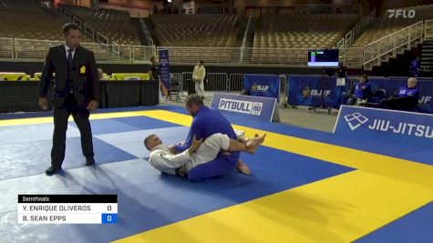 YDALVIS ENRIQUE OLIVEROS GUAYAZA vs BRANDON SEAN EPPS 2024 Pan Jiu Jitsu IBJJF Championship