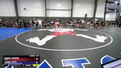 157 lbs Cons. Round 3 - Wyatt Harper, NWWC vs Xariel Soto, Mat Demon Wrestling Club