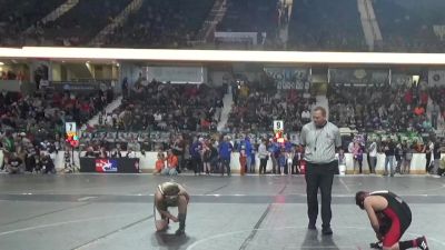 130 lbs Champ. Round 1 - Charlie Pacha, Marysville vs Corbin Clearwater, Linn County Twisters Wrestling Club