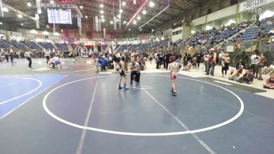 61 lbs Semifinal - Chaypin Nicklas, Yuma vs Brody Coats, Bear Cave WC