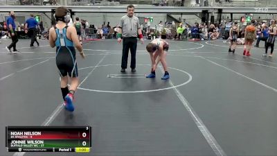 80 lbs Semis (4 Team) - Noah Nelson, 84 Athletes vs Johnie Wilson, Buffalo Valley WC