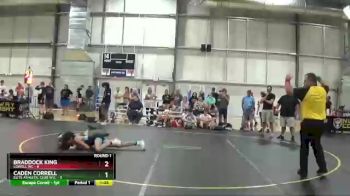 105 lbs Round 1 (6 Team) - Braddock King, Lowell WC vs Caden Correll, Elite Athletic Club W.E.