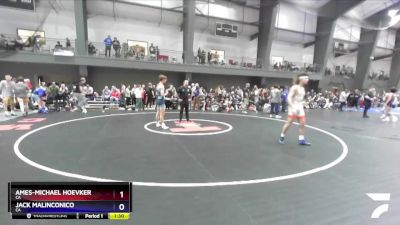 138 lbs Cons. Semi - Ames-Michael Hoevker, CA vs Jack Malinconico, CA