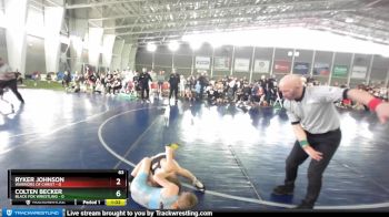 63 lbs Round 3 (4 Team) - Colten Becker, Black Fox Wrestling vs Ryker Johnson, Warriors Of Christ