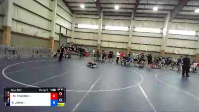 56 lbs Quarterfinal - Mac Thornton, UT vs Barrett Johns, ID