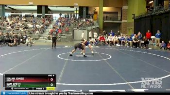 120 lbs Semifinals (8 Team) - Isaiah Jones, Bixby vs Sam Smith, Stillwater