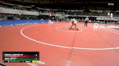 150 lbs Placement (16 Team) - Noah Ripley, Ocean Lakes vs Mikhail Krenzelak, Cannon-McMillian