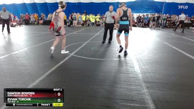 113 lbs Round 1 (8 Team) - Dawson Bowden, Noke Wrestling RTC vs Evvan Torchik, 330 Red