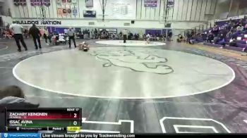 132 lbs Round 2 Champ & Wb (32 Team) - Zachary Keinonen, Newberg vs Issac Avina, Chiawana