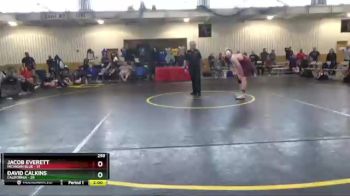 250 lbs Placement Matches (8 Team) - Jacob Everett, Michigan Blue vs David Calkins, California