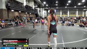 82 lbs Finals (2 Team) - Tenley Hemmingsen, FEWTeamIA Purple vs Natalia Contreras, SOTM