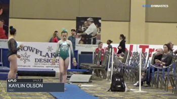 Kaylin Olson - Vault, NGC - 2018 Brestyan's Las Vegas Invitational