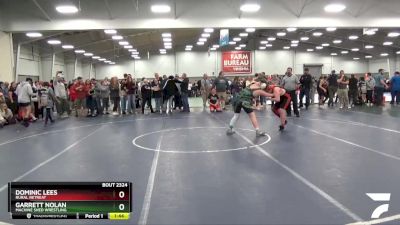 187 lbs Cons. Round 2 - Dominic Lees, Rural Retreat vs Garrett Nolan, Machine Shed Wrestling