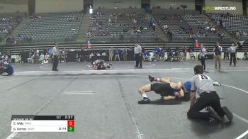 133 lbs Round of 16 - Cj Walz, Niagara vs Gage Gomez, Barton