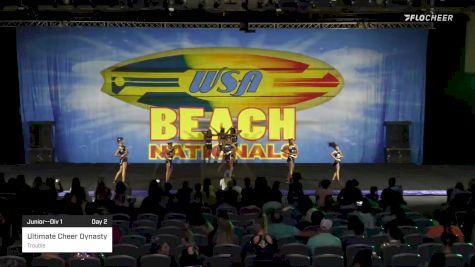 Ultimate Cheer Dynasty - Trouble [2022 Junior--Div 1 Day 2] 2022 WSA Beach Nationals