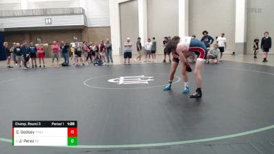 109 lbs Champ. Round 3 - Josiah Perez, Relentless/Marian Central vs Cain Godsey, Terre Haute North Vigo